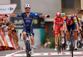 El ciclista francés David Gaudu.