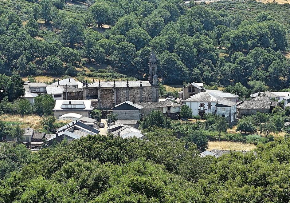 Hermisende. Una «aldea gala» escondida entre bosques.