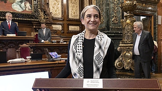 Colau se suma a la flotilla de decenas de barcos que partirá desde Barcelona el domingo hacia Gaza