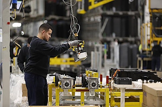 Planta de Stellantis en Figueruelas.