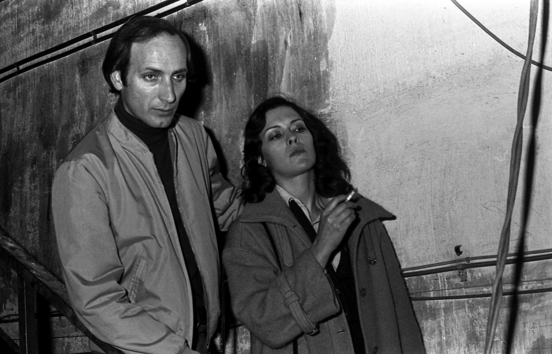 Rodaje de la película española «El Arreglo» dirigida por José Antonio Zorrilla y protagonizada por Eusebio Poncela, Isabel Mestres, Pedro Díez del Corral, Pilar Alcón y José Luis Barceló en 1982