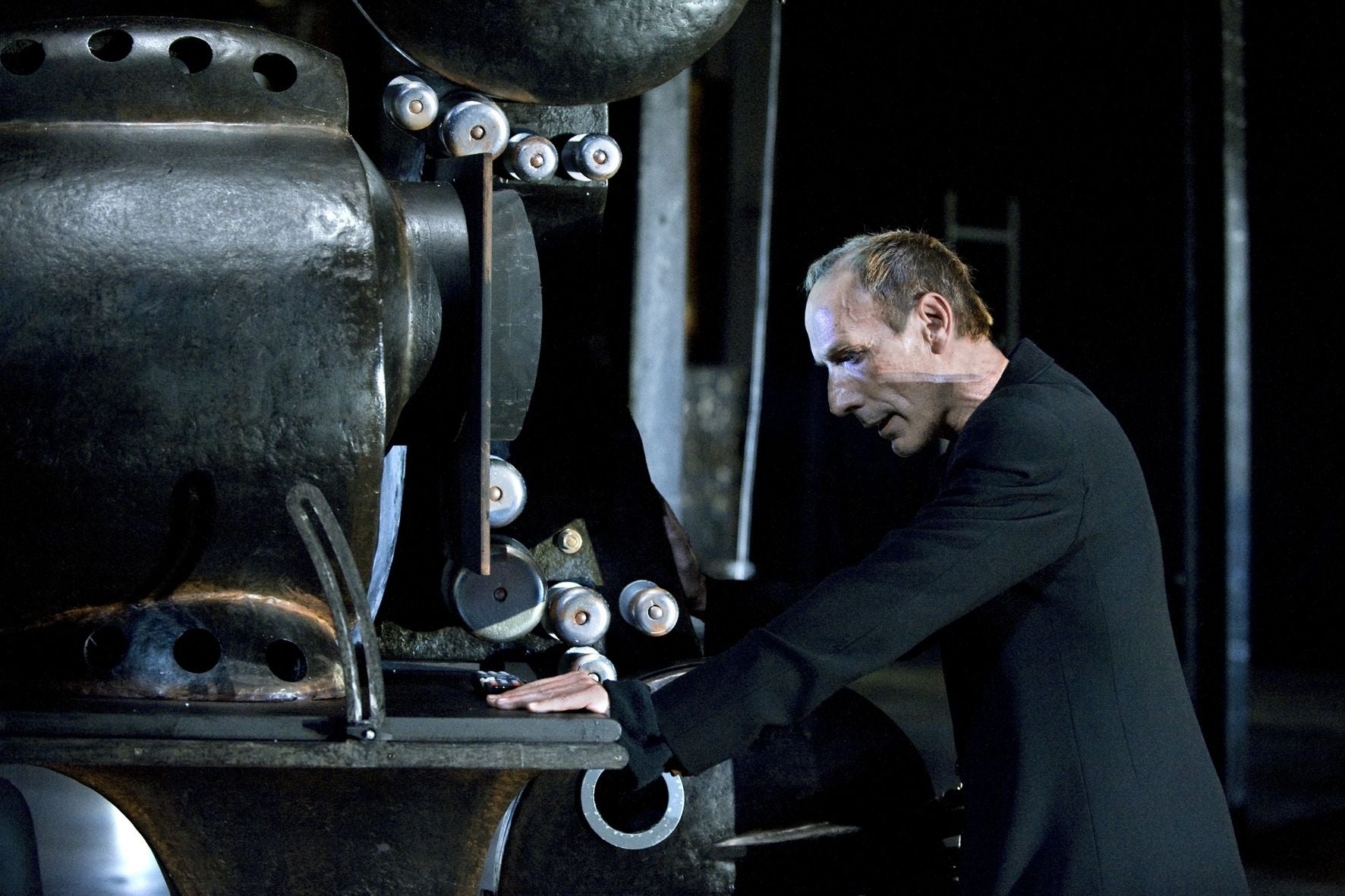 Posado de Eusebio Poncela en 2009. 