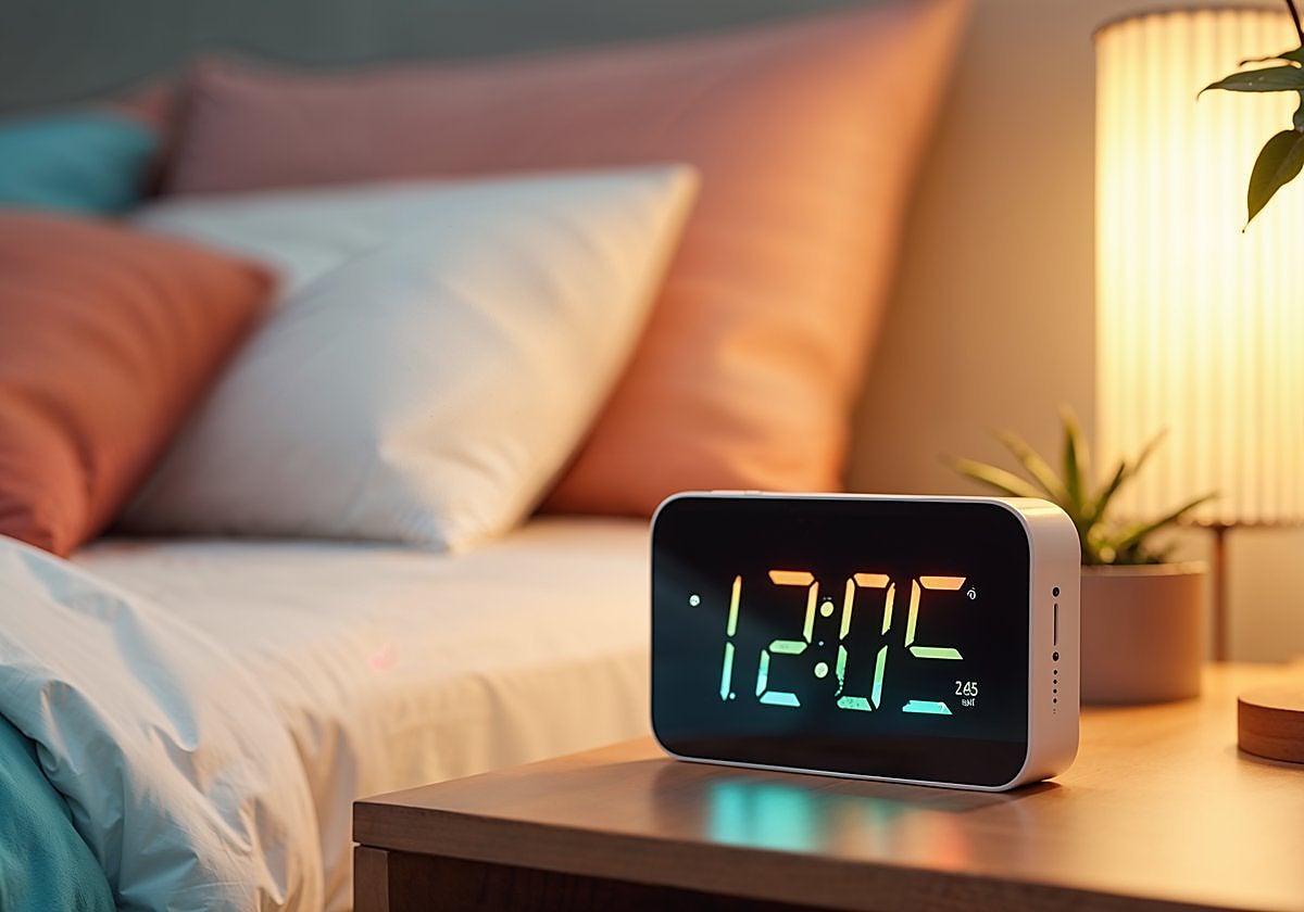 Necesitas este reloj despertador digital: pantalla LED, alarma dual y precio imbatible