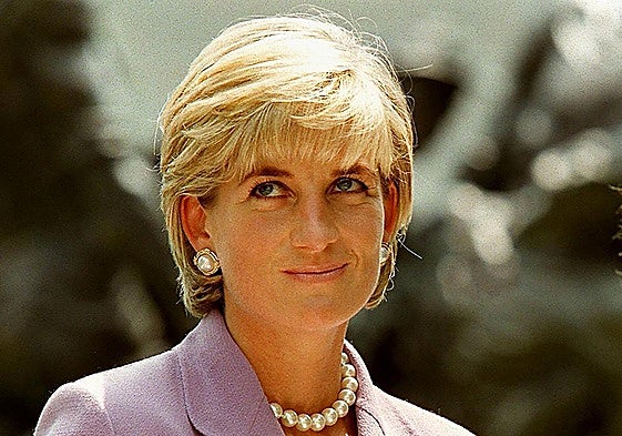 Diana de Gales, en 1997.