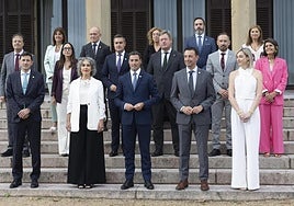 Foto de inicio de curso político en el País Vasco