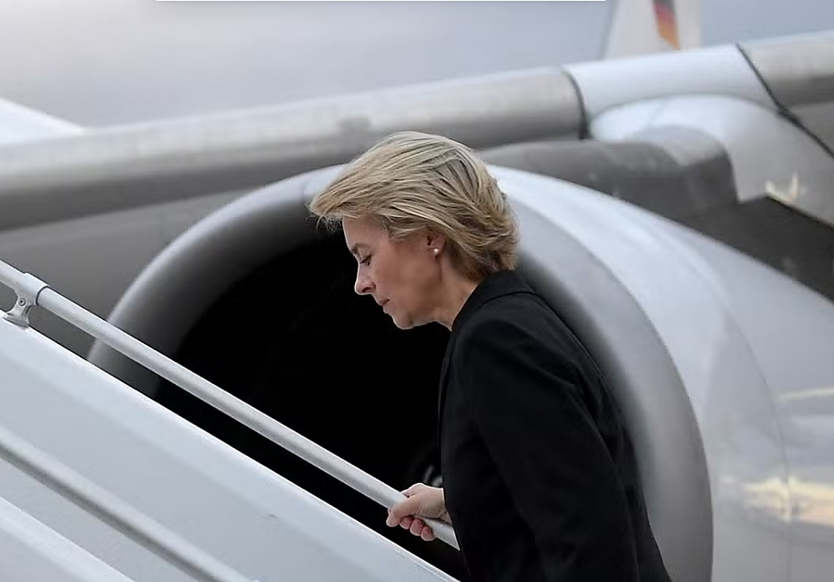Ursula von der Leyen, presidenta de la Comisión Europea.