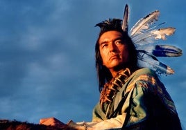 Fotograma de la película 'Bailando con lobos'
