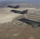 Aviones de la empresa estadounidense Lockheed Martin.