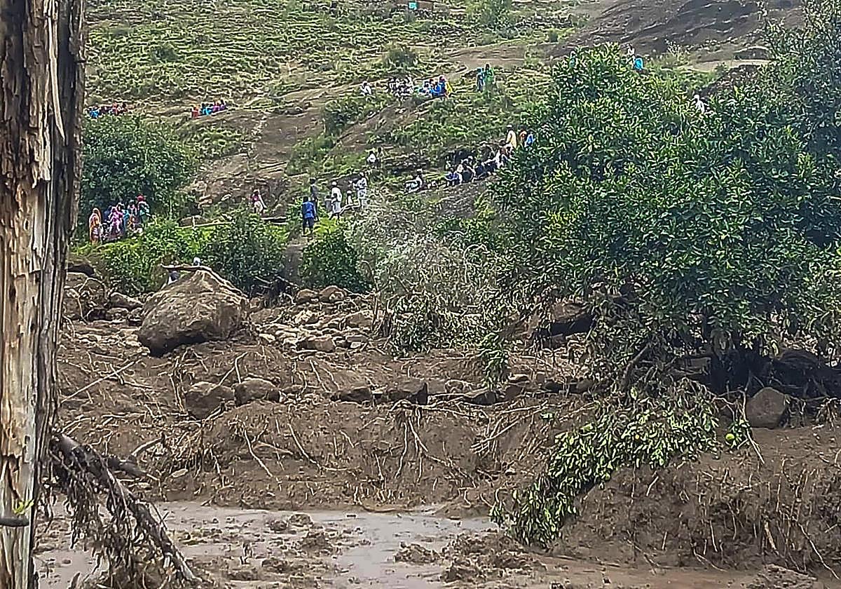 El deslizamiento de tierras ha dejado más de mil muertos en las montañas de Darfur, Sudán.