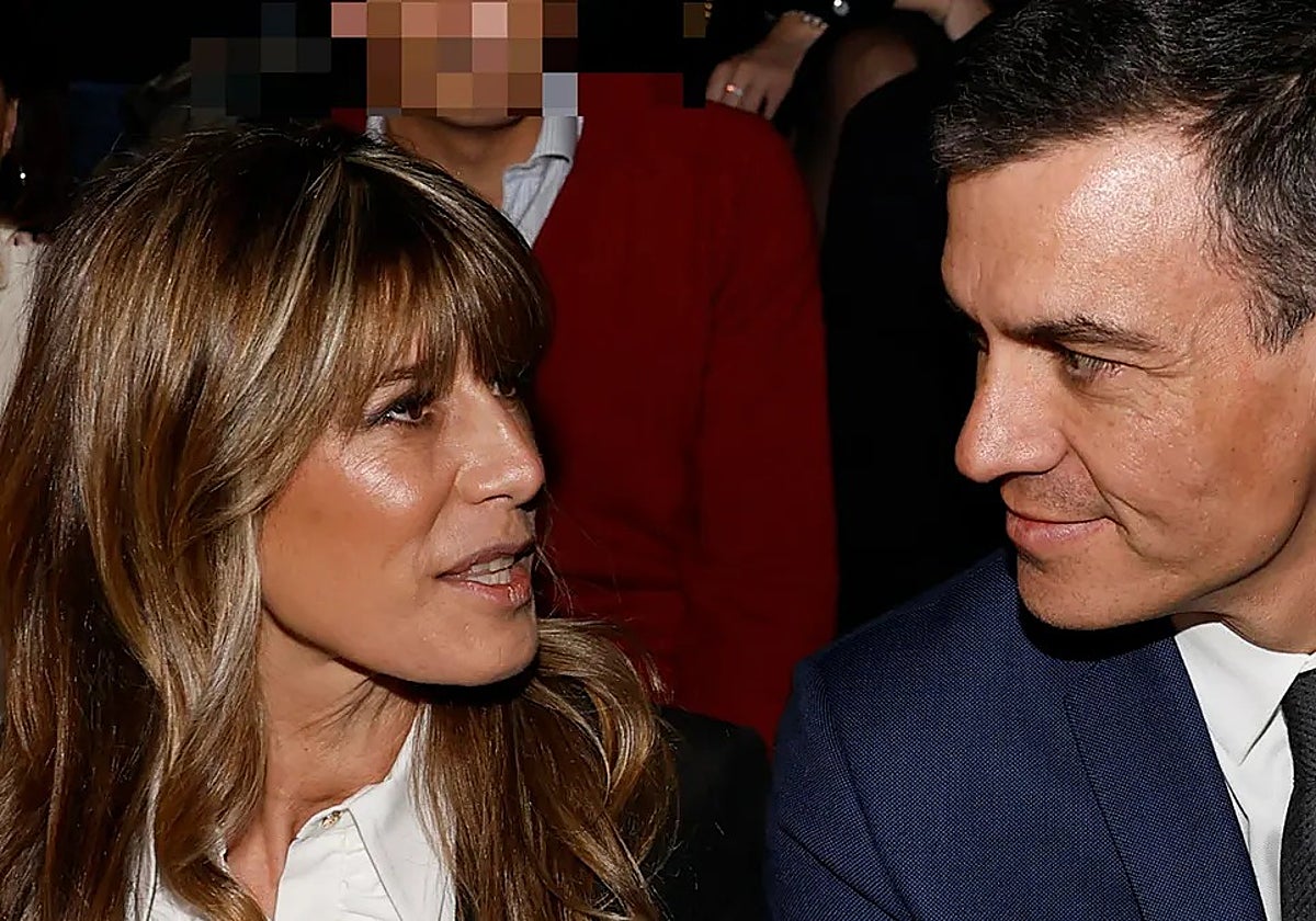 Begoña Gómez y Pedro Sánchez