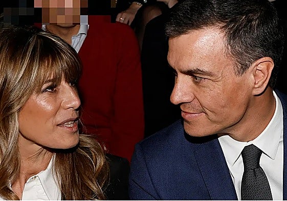 Begoña Gómez y Pedro Sánchez