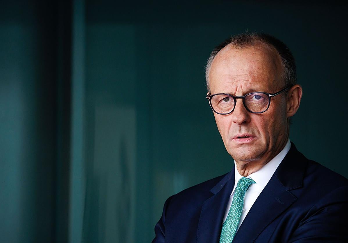 El canciller alemán, Friedrich Merz.