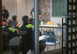 Una operación de los Mossos d'Esquadra.