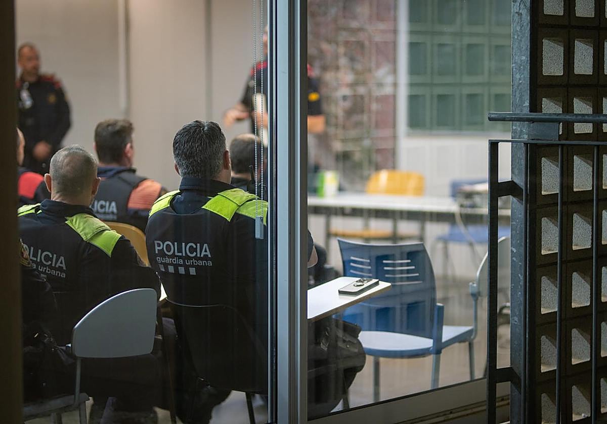 Una operación de los Mossos d'Esquadra.