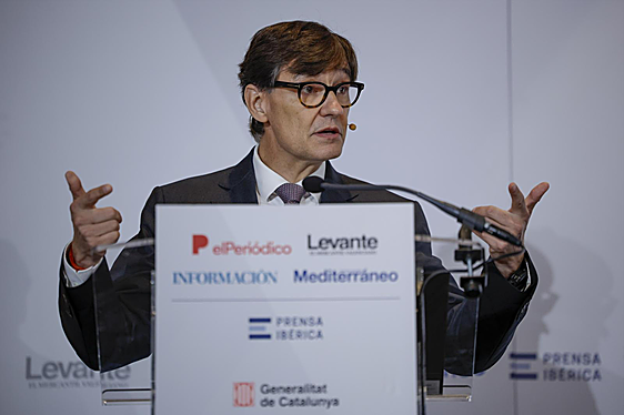 El president de la Generalitat catalana, Salvador Illa
