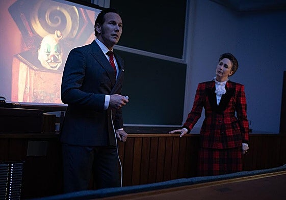 Patrick Wilson y Vera Farmiga, como Ed y Lorraine Warren.