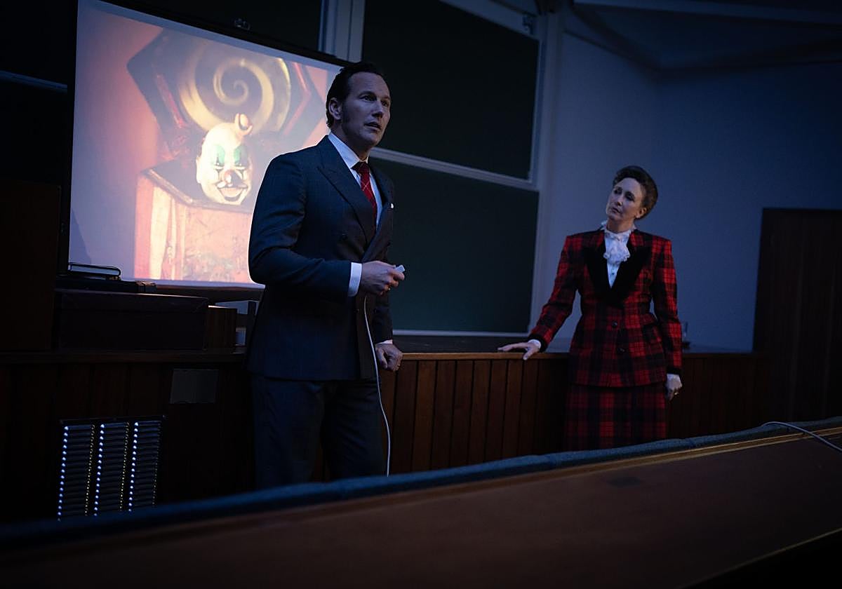 Patrick Wilson y Vera Farmiga, como Ed y Lorraine Warren.