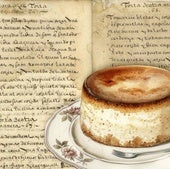 Torta de queso del libro 'Recetas y memorias para guisados' siglo XVI.