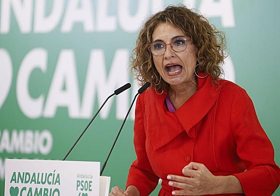 La ministra de Hacienda, María Jesús Montero.