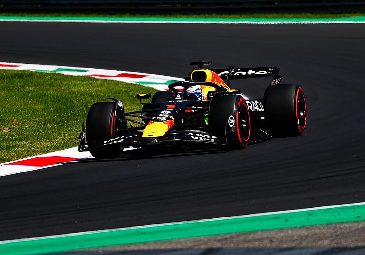Max Verstappen, durante la clasificación en el Gran Premio de Italia.