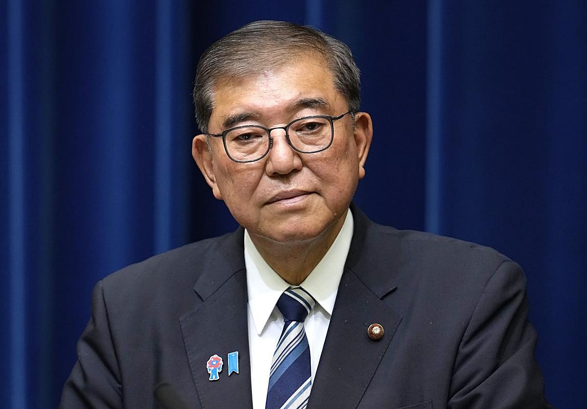 Shigeru Ishiba, primer ministro de Japón.