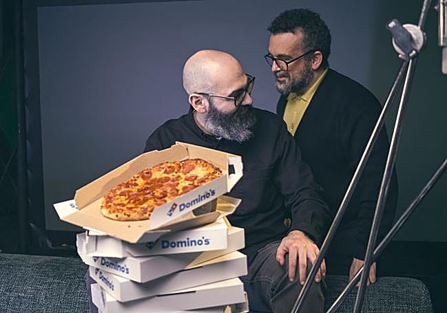 Pedro Berruezo (John Tones) y Nacho Vigalondo.