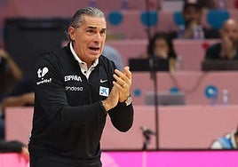 Sergio Scariolo, durante el último Eurobasket.