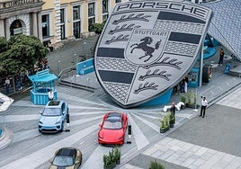 Instalación de Porsche en el Salón de Múnich