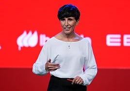 Nuria Bermúdez, durante su presentación como nueva seleccionadora de España.