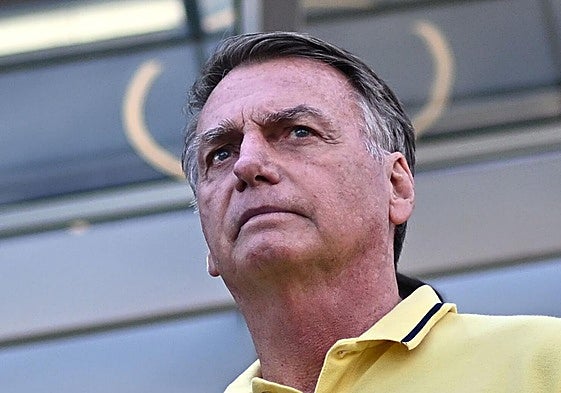 Jair Bolsonaro se encuentra bajo arresto domiciliario desde el pasado agosto.
