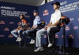 Marc y Álex Márquez, antes del GP de Italia