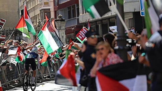 Rechazada la denuncia por las protestas propalestinas de La Vuelta