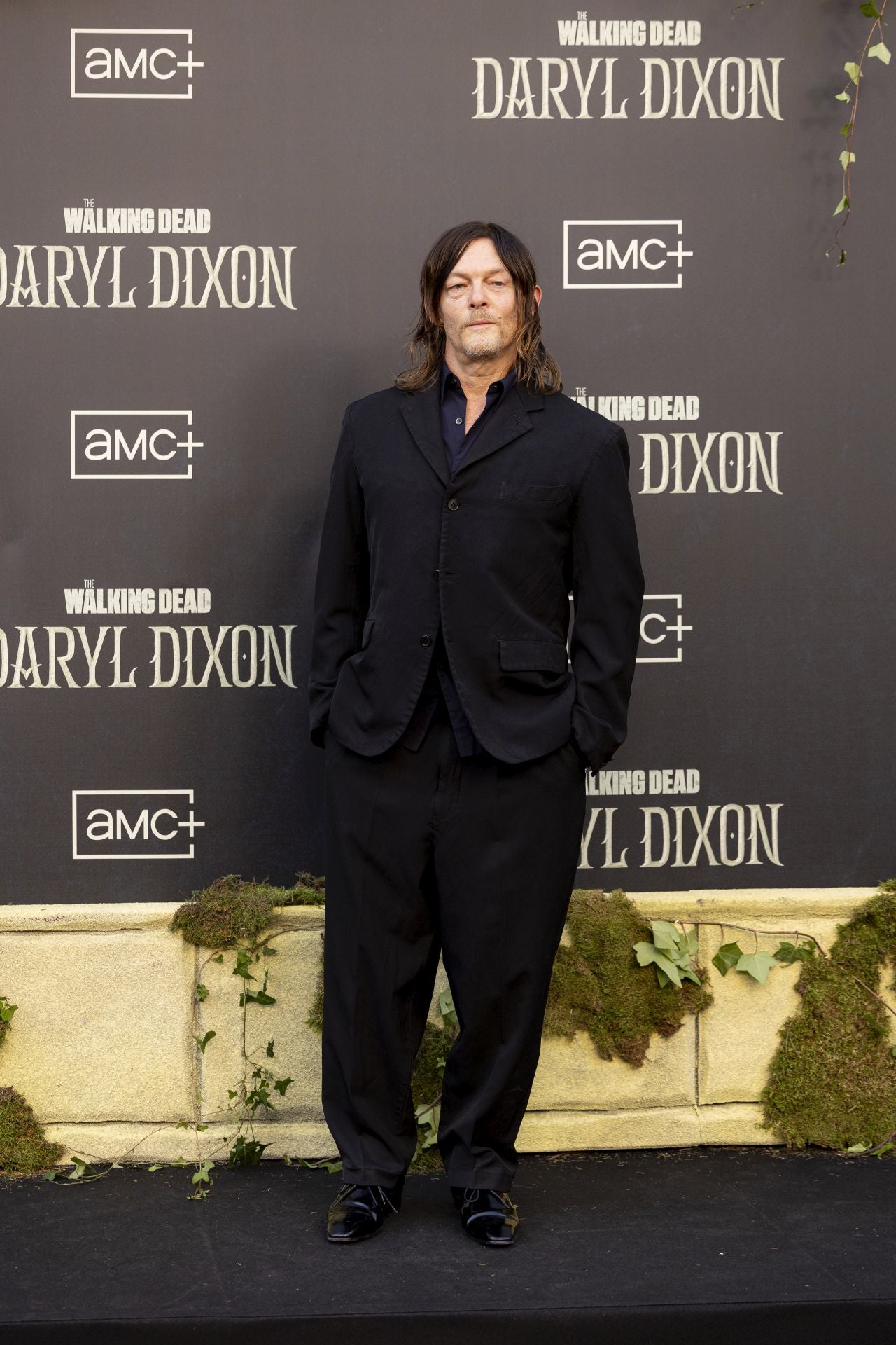 El actor Norman Reedus, durante la 'premiere' de la serie en Madrid.