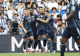 Así hemos narrado la victoria del Real Madrid en Anoeta