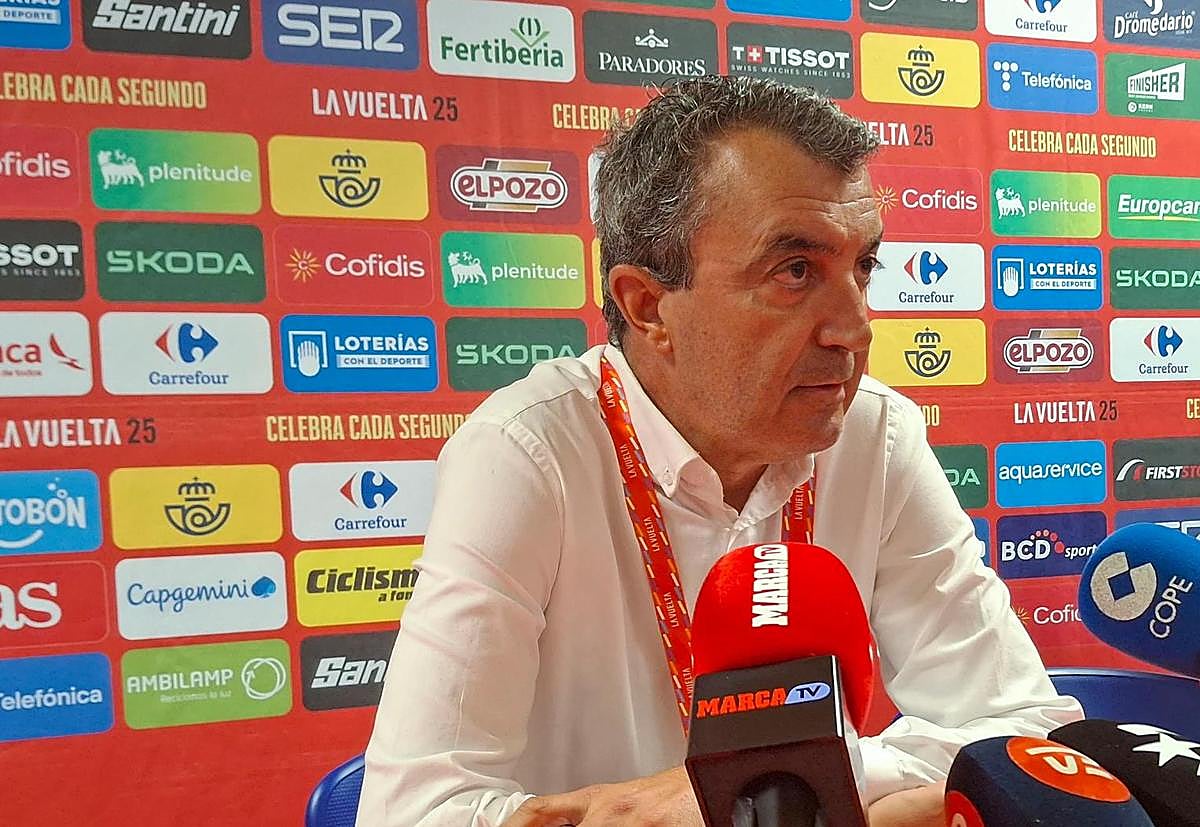 Así ha sido la rueda de prensa de Javier Guillén, director de La Vuelta
