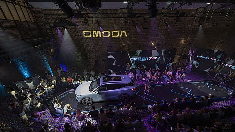 Presentación del nuevo Omoda 7 en Madrid