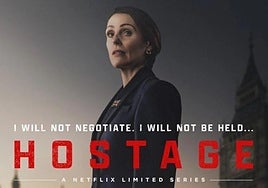 Cartel promocional de la serie 'Rehén'.