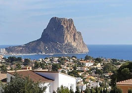 Vista general de Calpe
