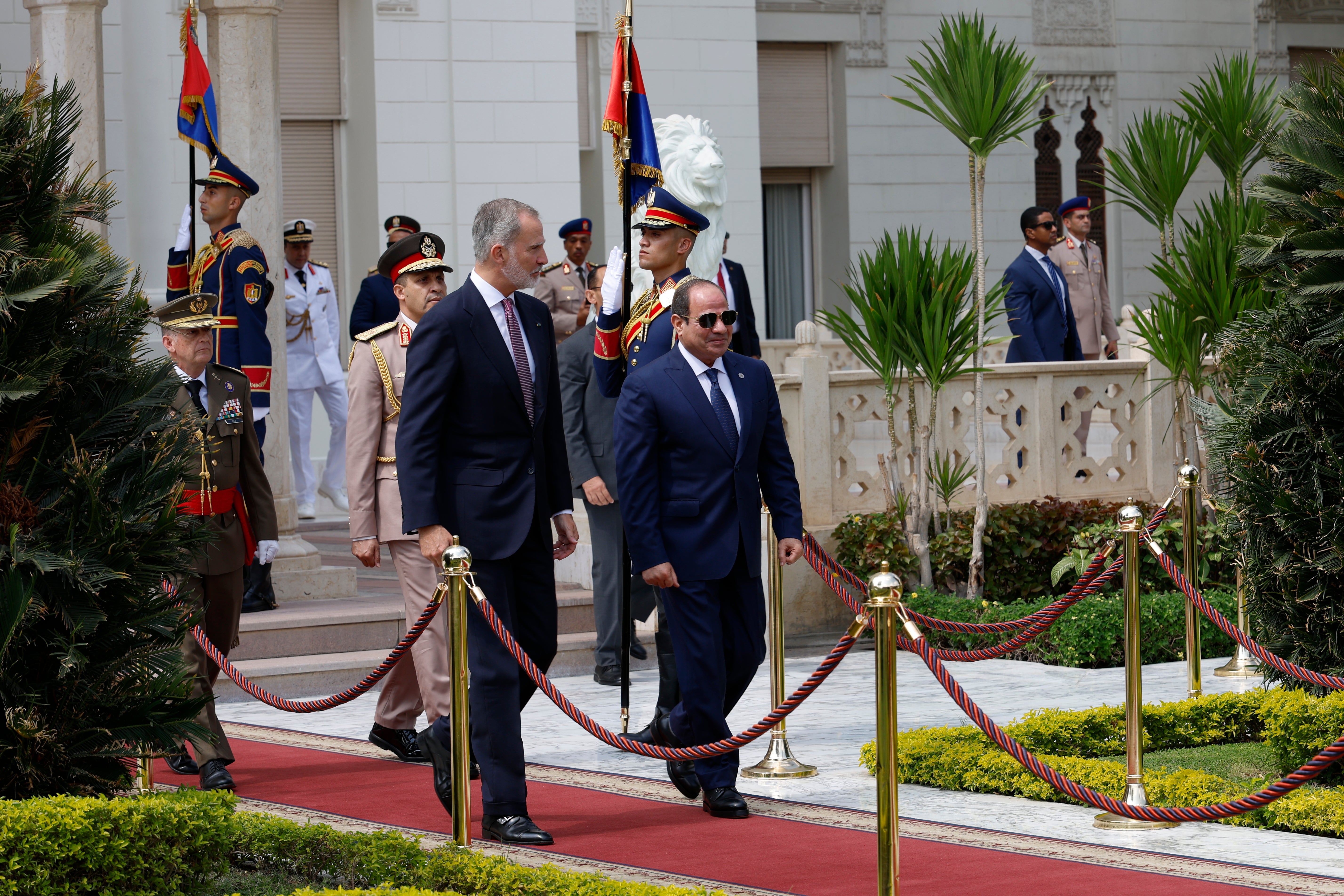 Felipe VI defiende un Estado palestino y critica el «brutal e inaceptable sufrimiento» de Gaza
