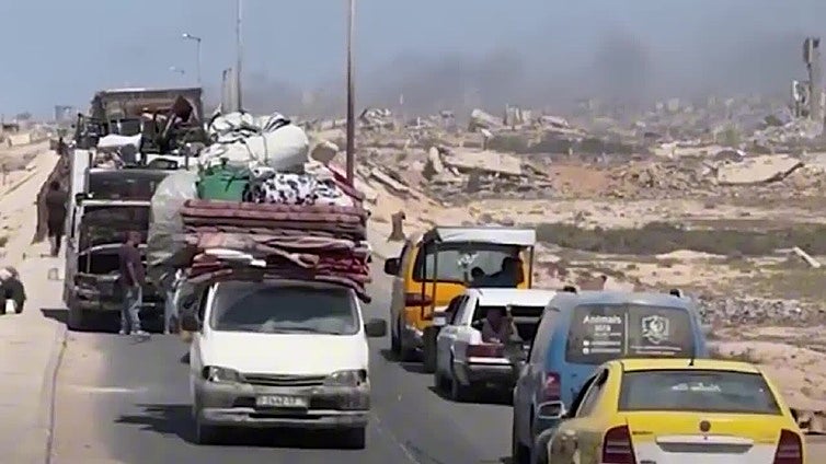 Dos mil euros marcan la diferencia entre la vida y la muerte en Gaza City