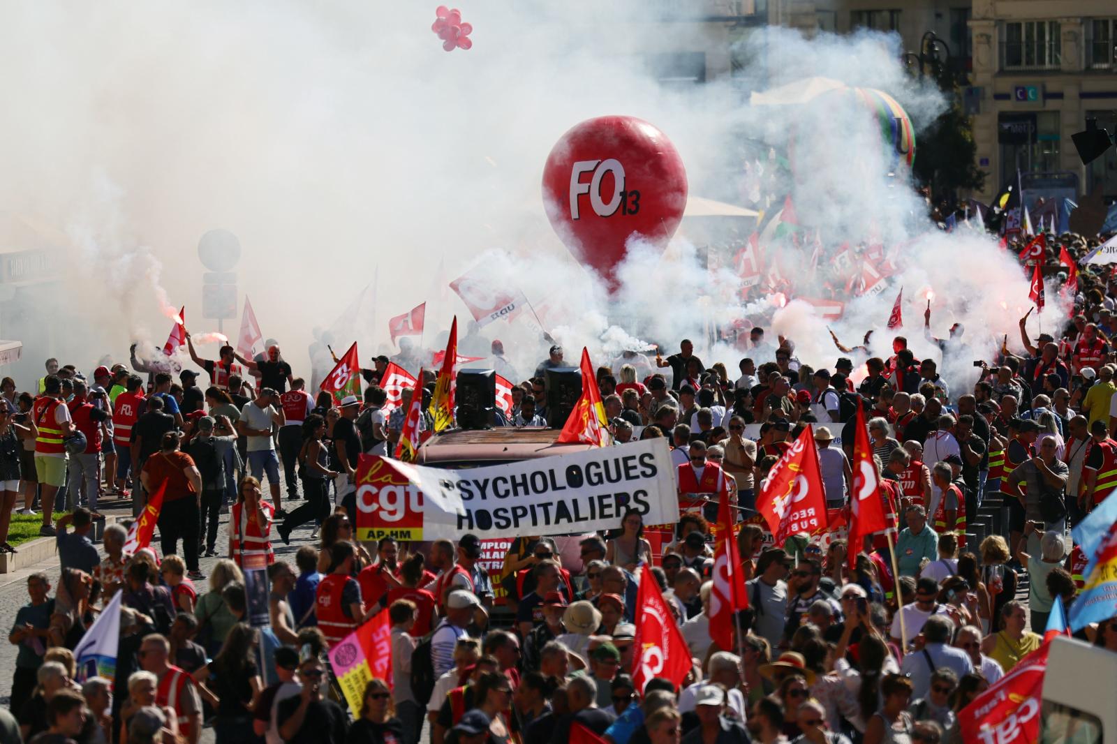 Así se vive en Francia la nueva jornada de huelga general