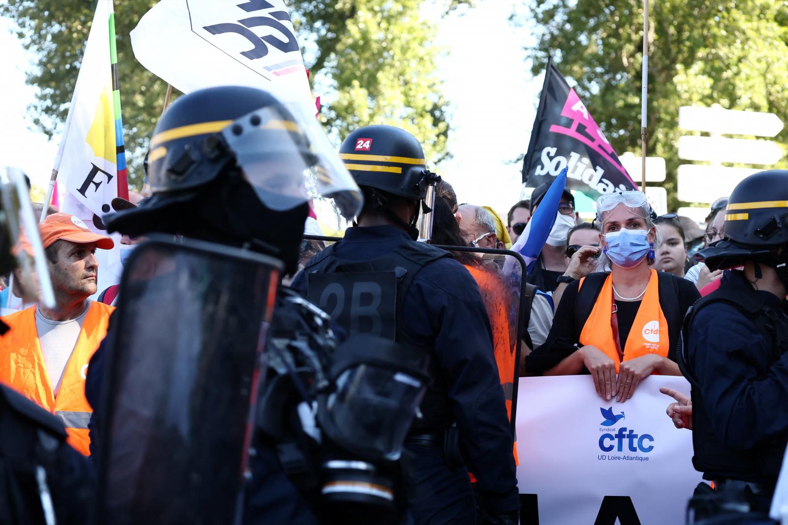 Así se vive en Francia la nueva jornada de huelga general