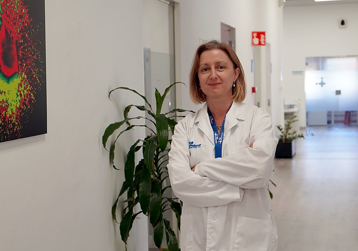 La doctora Andreea Ciudin, del Vall d'Hebron y única investigadora europea del estudio.