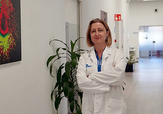 La doctora Andreea Ciudin, del Vall d'Hebron y única investigadora europea del estudio.