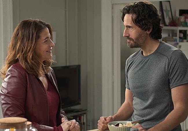 Nora Navas y Juan Diego Botto en 'Mi amiga Eva'.