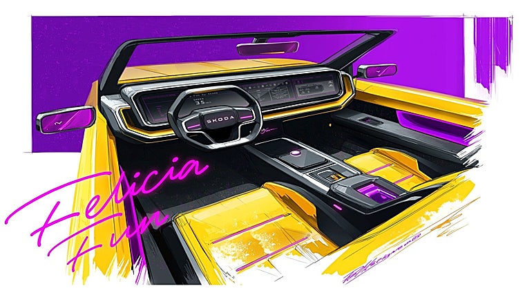 Diseño del interior del Felicia Fun