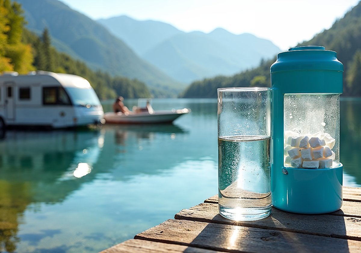 Agua limpia y pura en tu autocaravana, camping o barco con estas tabletas potabilizadoras