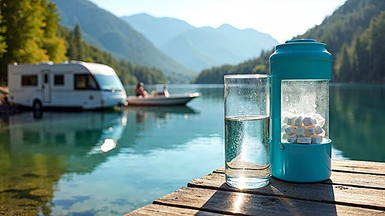 Agua limpia y pura en tu autocaravana, camping o  barco con estas tabletas potabilizadoras