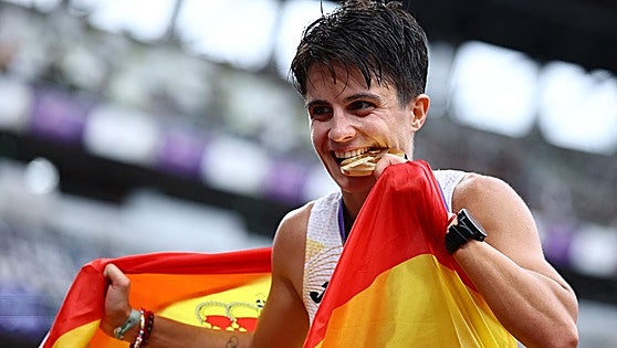 María Pérez, cuatro veces campeona mundial