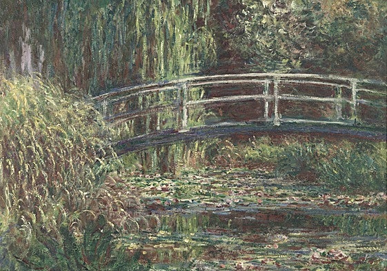 Claude Monet, 'Le bassin aux nymphéas, harmonie rose', 1900.
